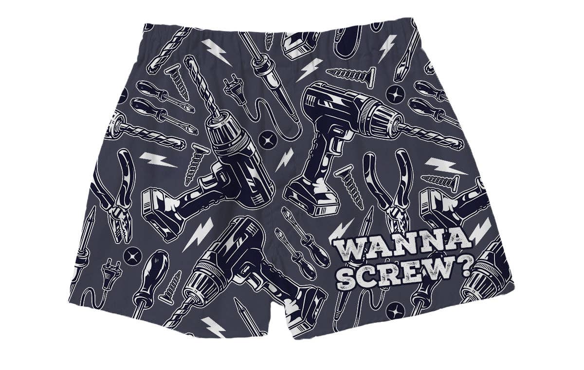 Wanna Screw Boxer Shorts