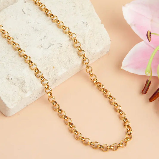 18" Cable Chain Necklace Narelle Waterproof Jewelry