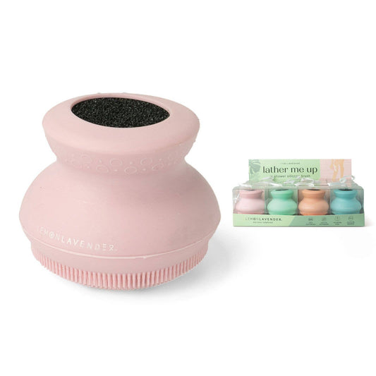 Silicone Body Scrubber -  Lemon Lavender