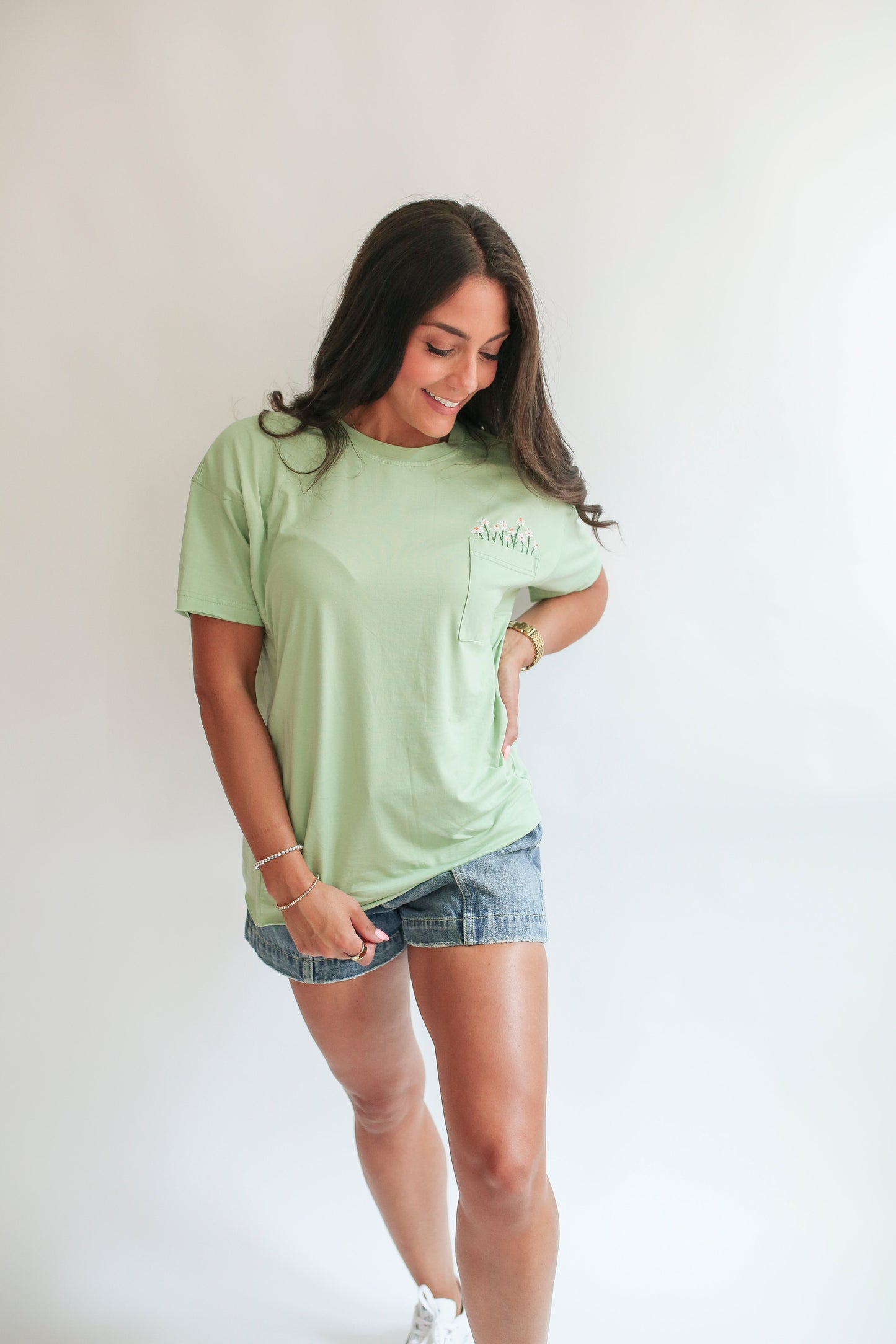 Relaxed Fit Zip Breastfeeding Tee