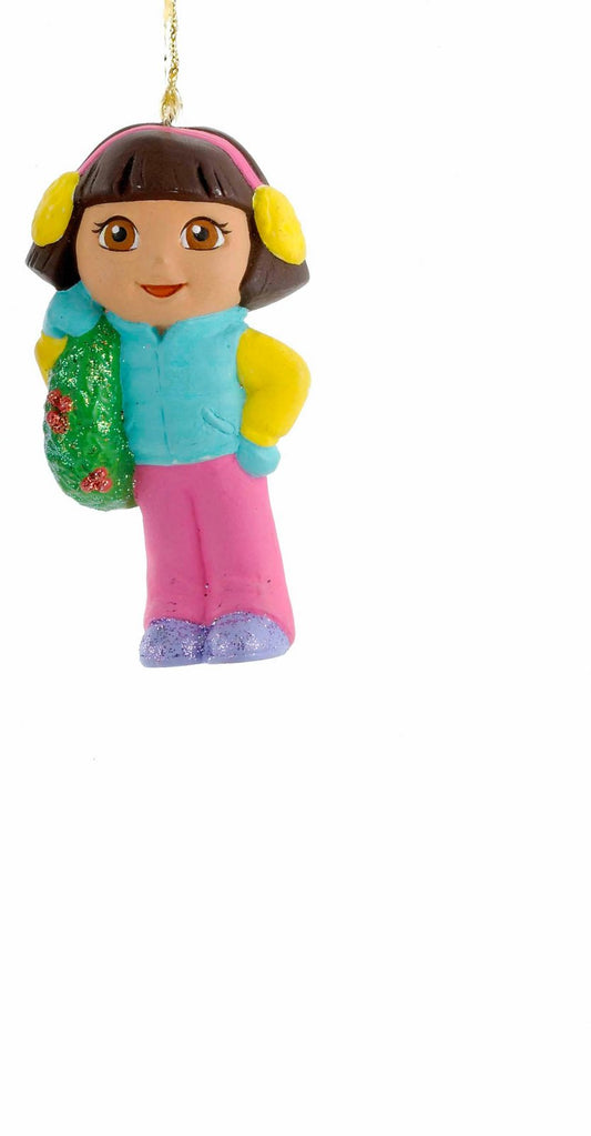Ear Muffs Dora The Explorer Ornament 3.5In By Kurt Adler