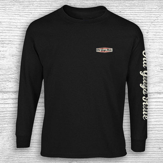 Aged To Perfection - Long Sleeve Old Guys Rule T-Shirt