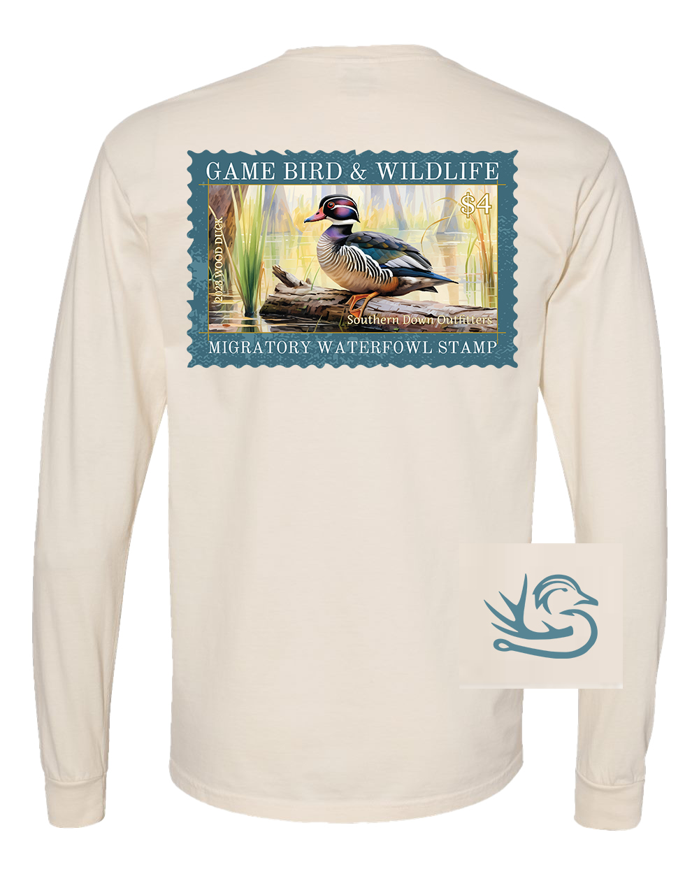 SDO Duck Stamp Long Sleeve Tee