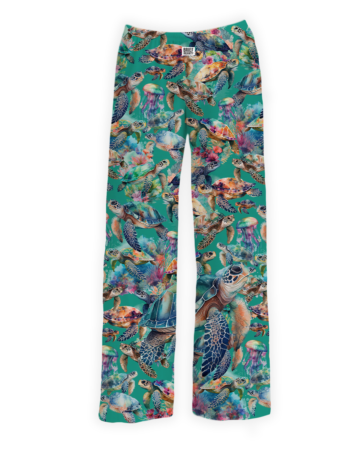 Vibrant Sea Turtle Lounge Pants