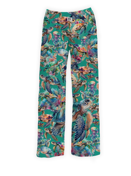 Vibrant Sea Turtle Lounge Pants
