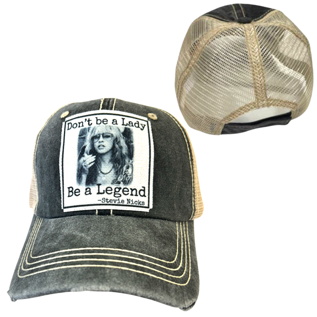 DON'T BE A LADY  | UNISEX HAT | DISTRESSED
