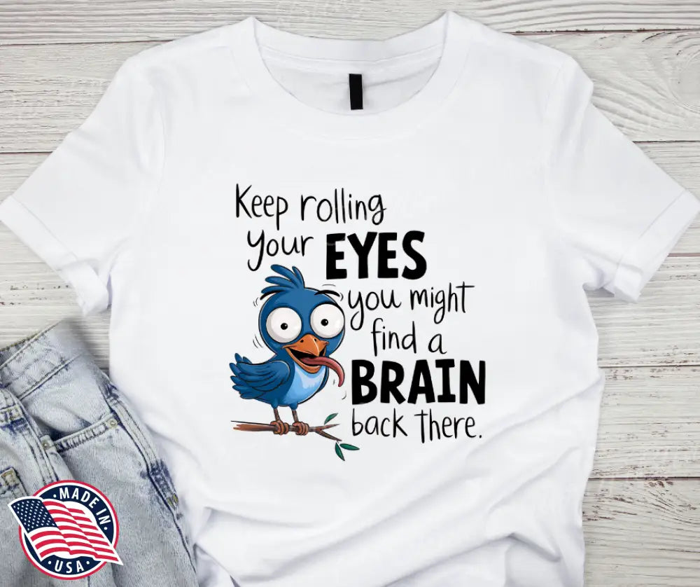 Eye Roll – White