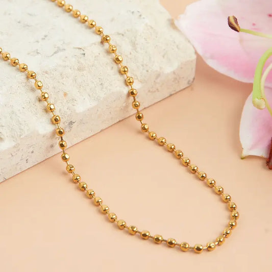 16" Ball Chain Necklace Narelle Waterproof Jewelry