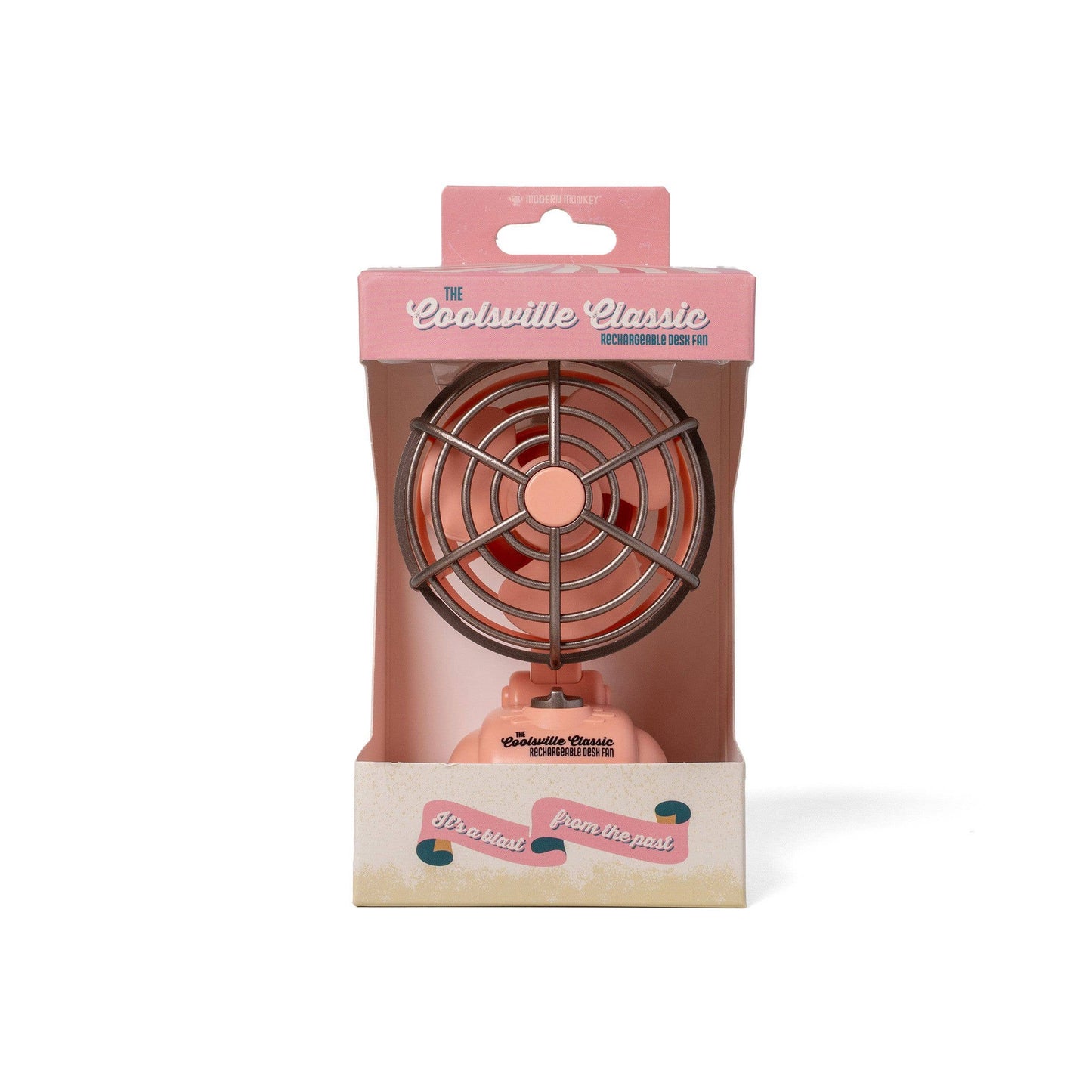 Modern Monkey The Coolsville Rechargeable Desk Fan