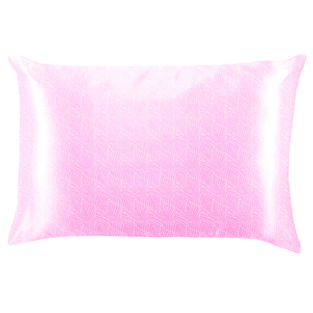 Printed Silky Satin Pillowcase Open Stock -  Lemon Lavender