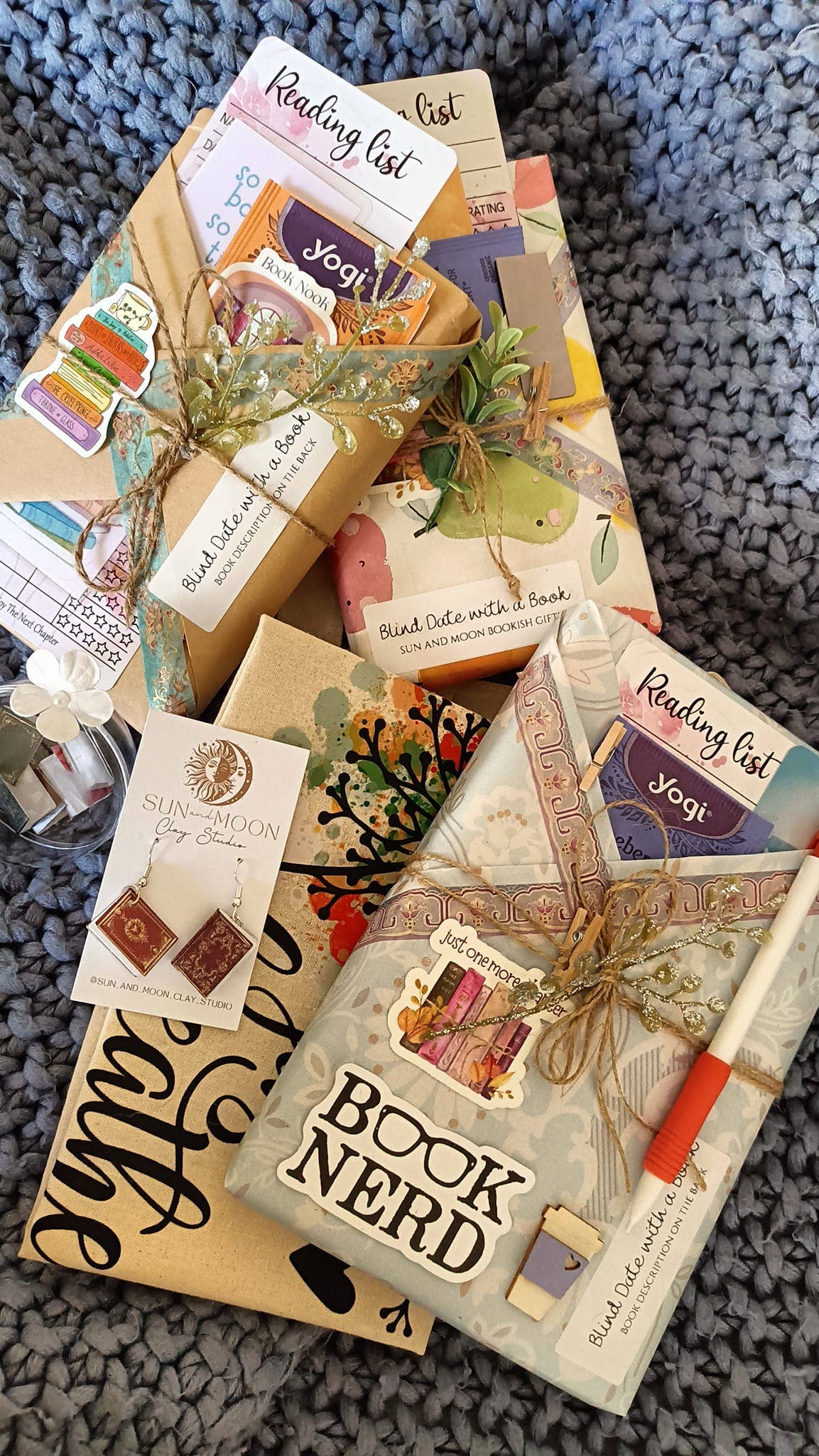 The Enchanted Envelope & Bookmobile - Blind Date with a Book ~ Mix of New and PreLoved Books