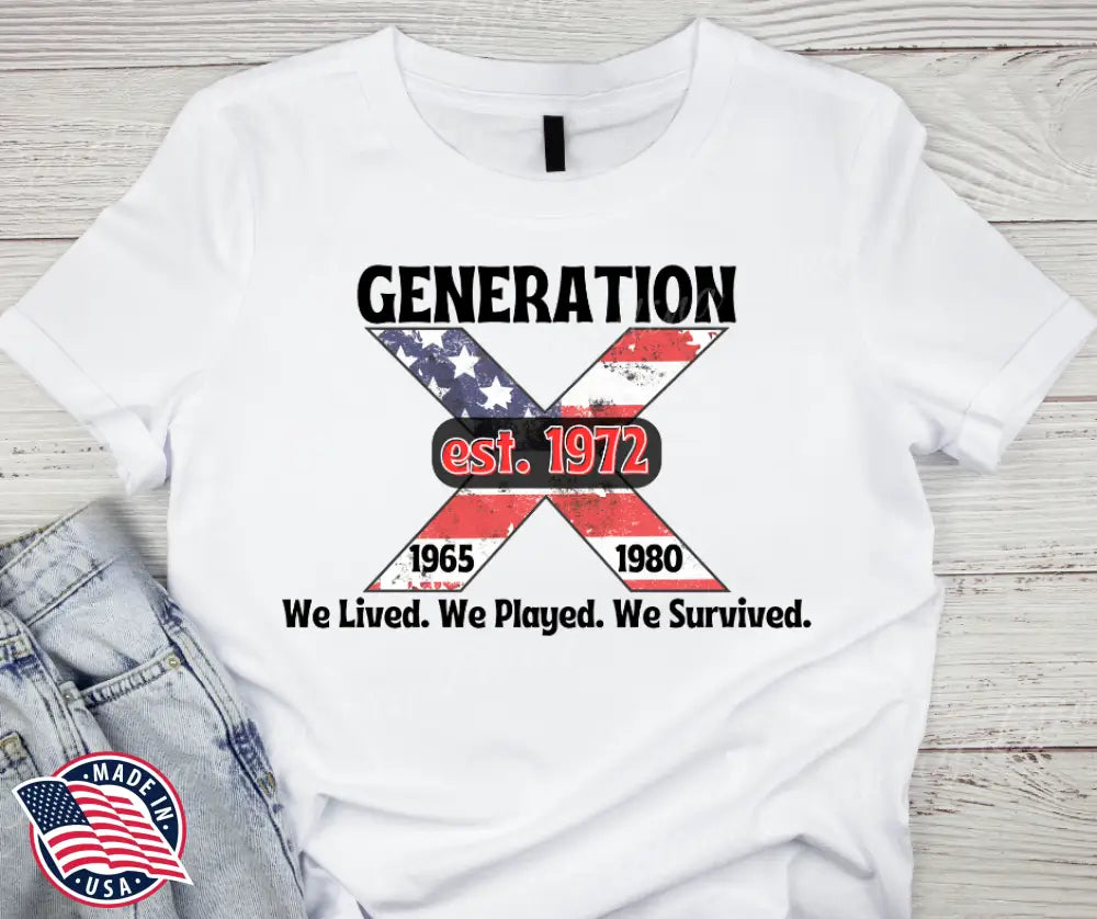 Gen X Est. 1972 - Multi