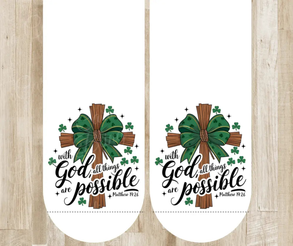 God Makes It Possible – White