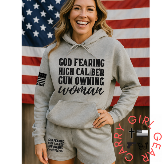 God Fearing HIGH CALIBER Gun Owning Woman LOUNGE SET