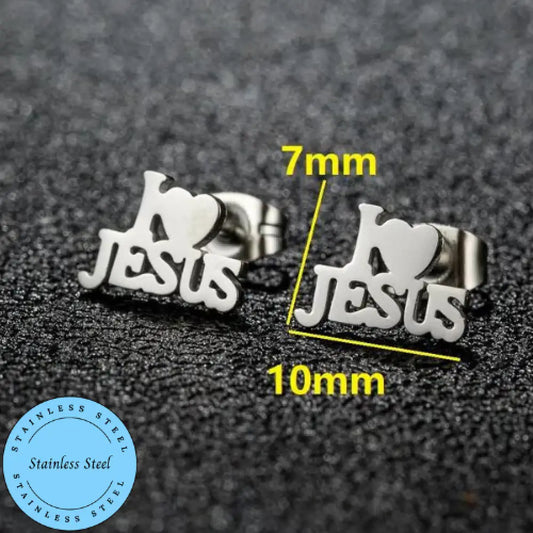 I Love Jesus – Silver
