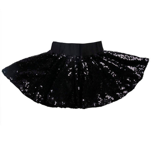 Black sequin skirted Bummie (skirt only)