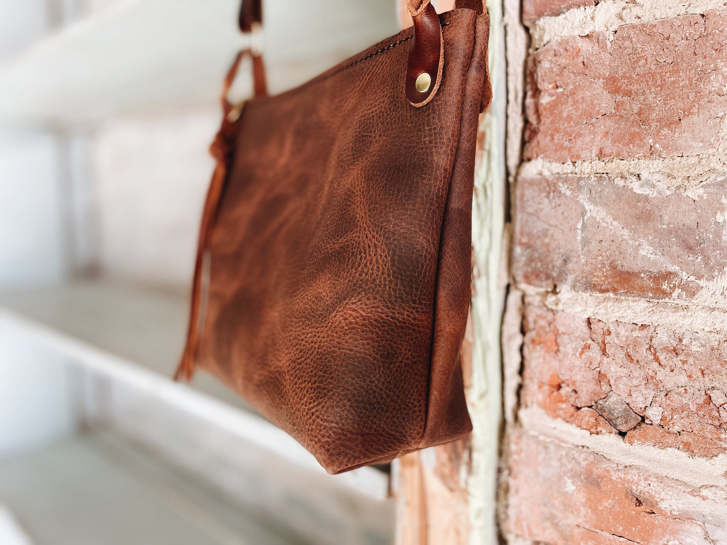 The Annie Leather Crossbody