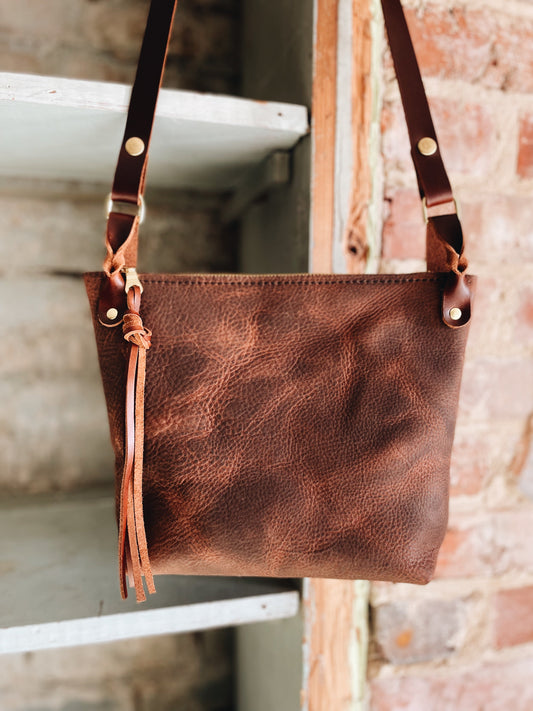 The Annie Leather Crossbody