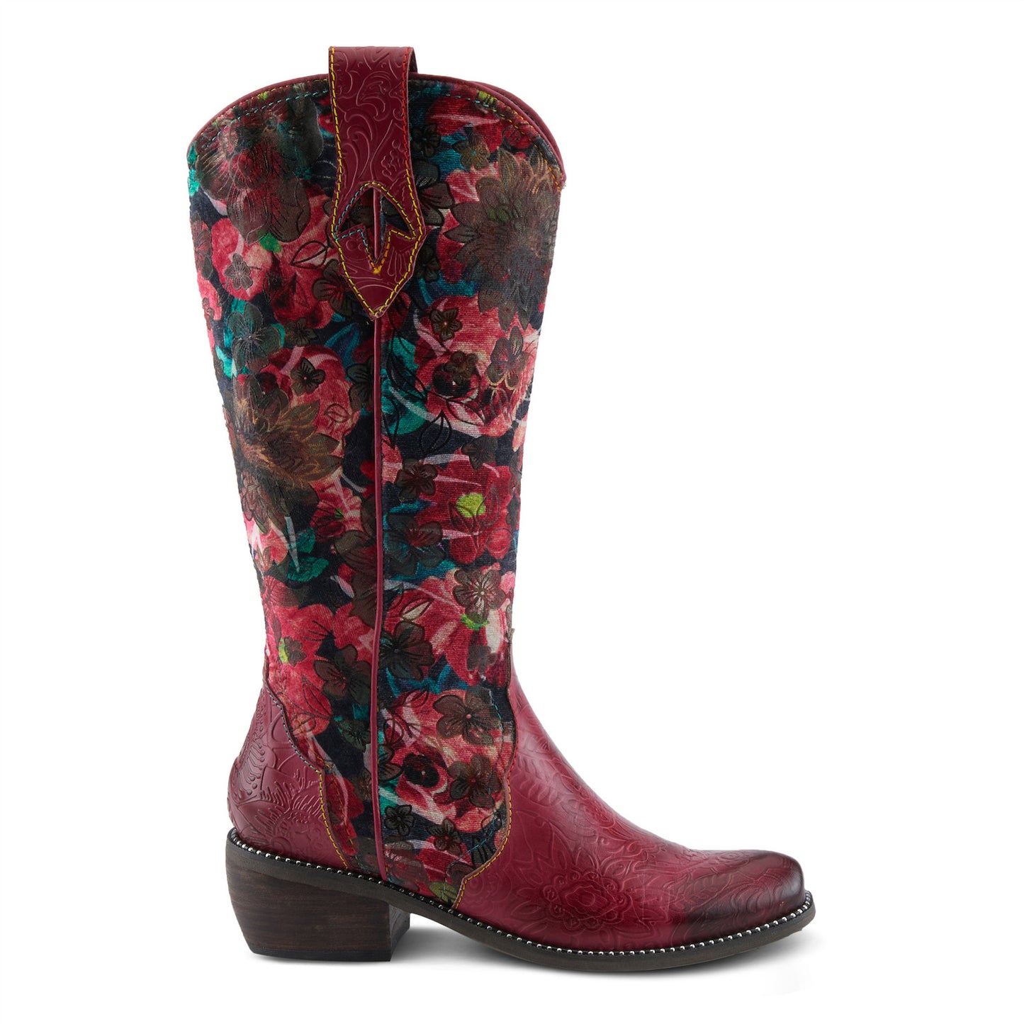 Rodeo Queen Boot Red Multi by L`ARTISTE