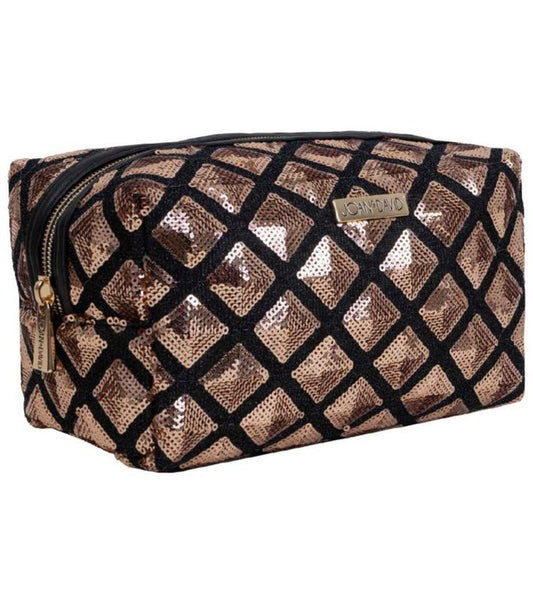 Bronze Joan & David Sequin Cosmetic Loaf