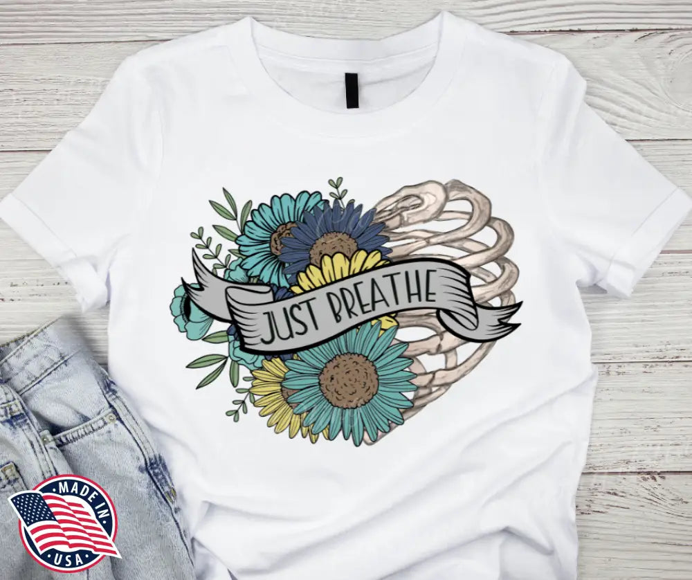 Just Breathe – White