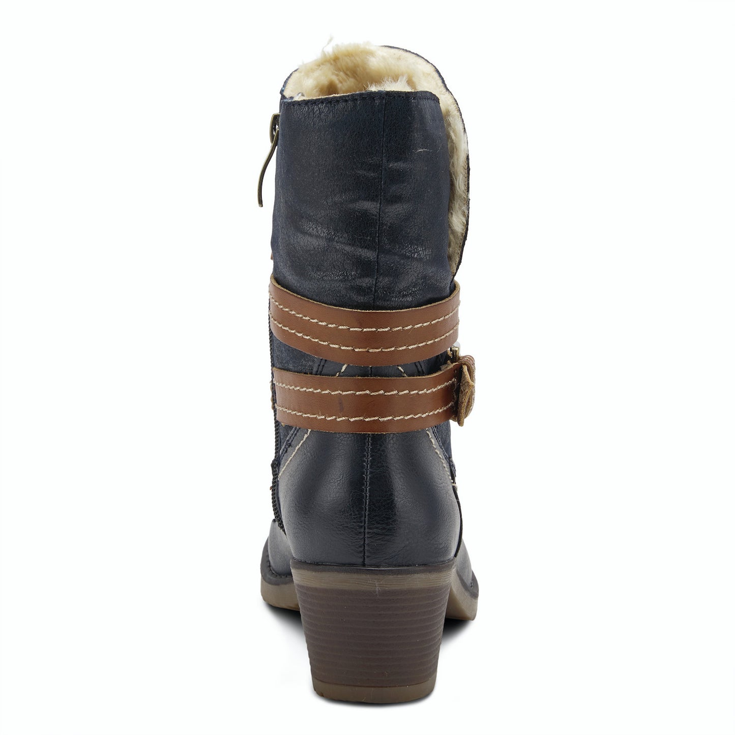 BOISA Navy Water Resistant Pull on boot By Spring Step
