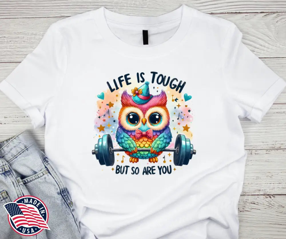 Life Is Tough – White