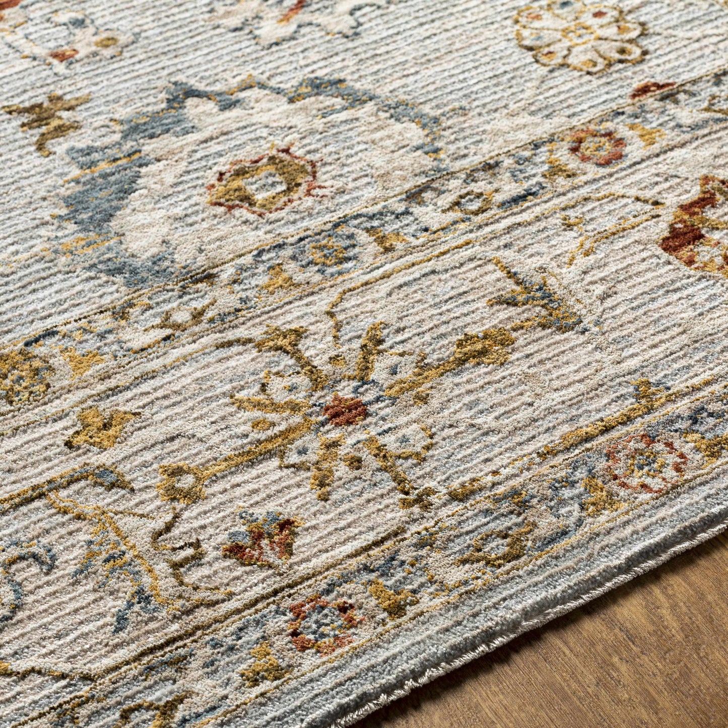 Luklukan Oushak Style Floral Rug