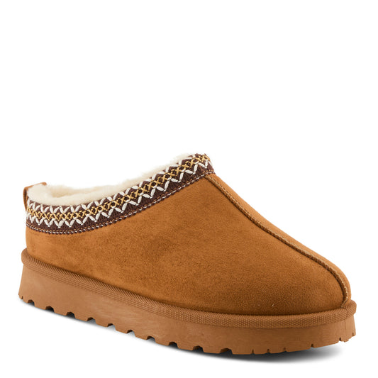 Alexon Camel Classic Slip On Clog by Flexus