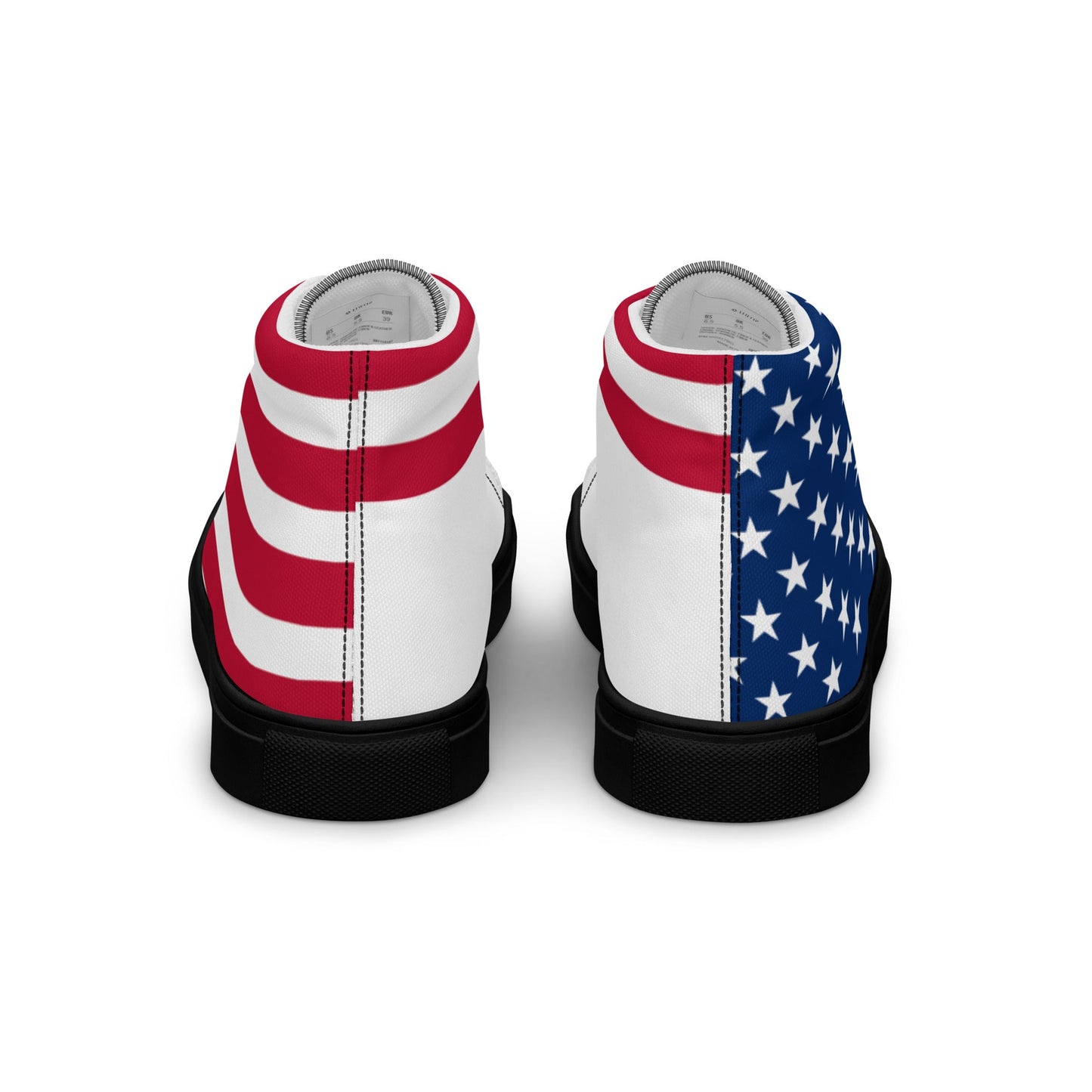 THEUS Men’s high top USA canvas shoes