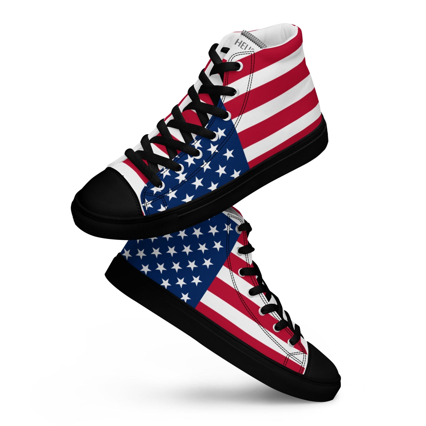 THEUS Men’s high top USA canvas shoes