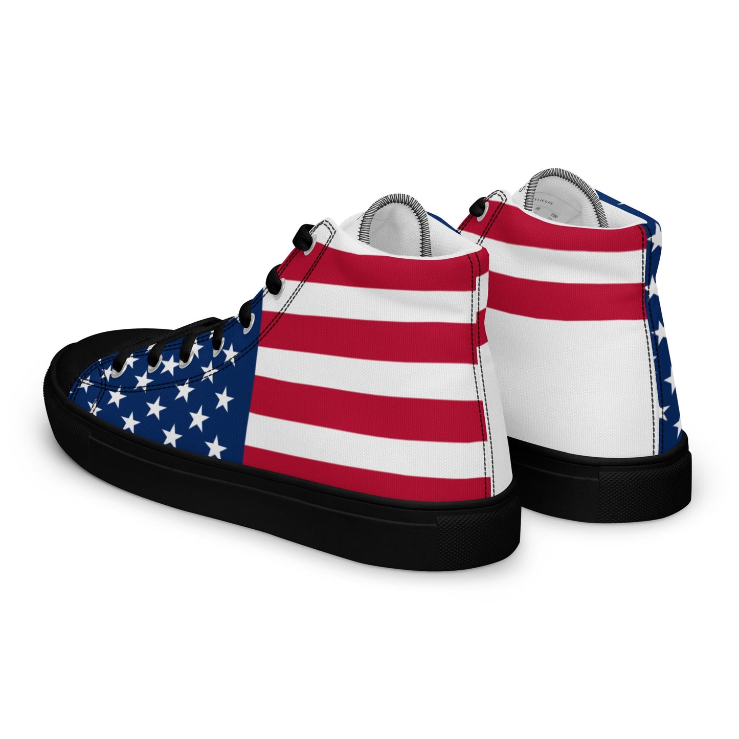 THEUS Men’s high top USA canvas shoes
