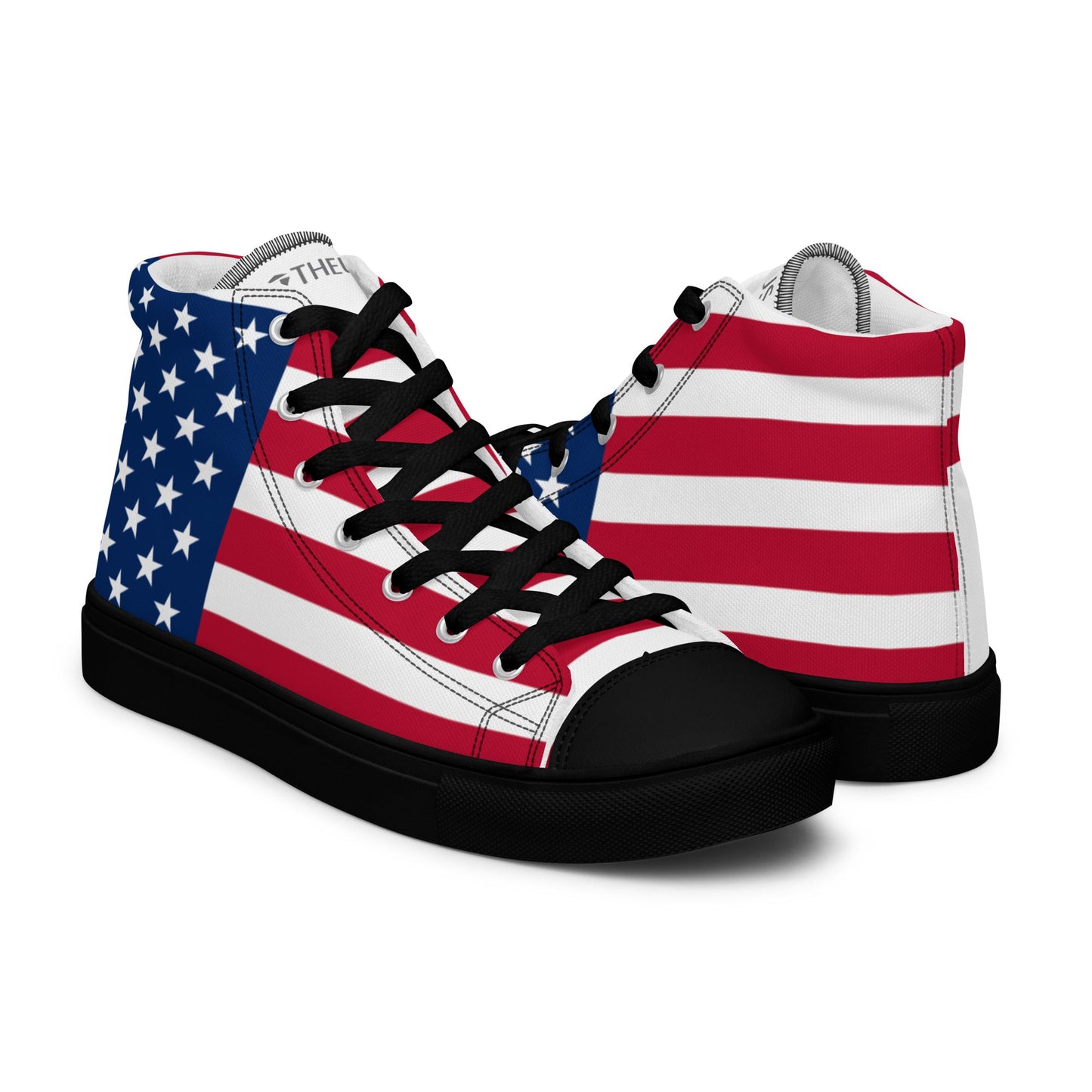 THEUS Men’s high top USA canvas shoes