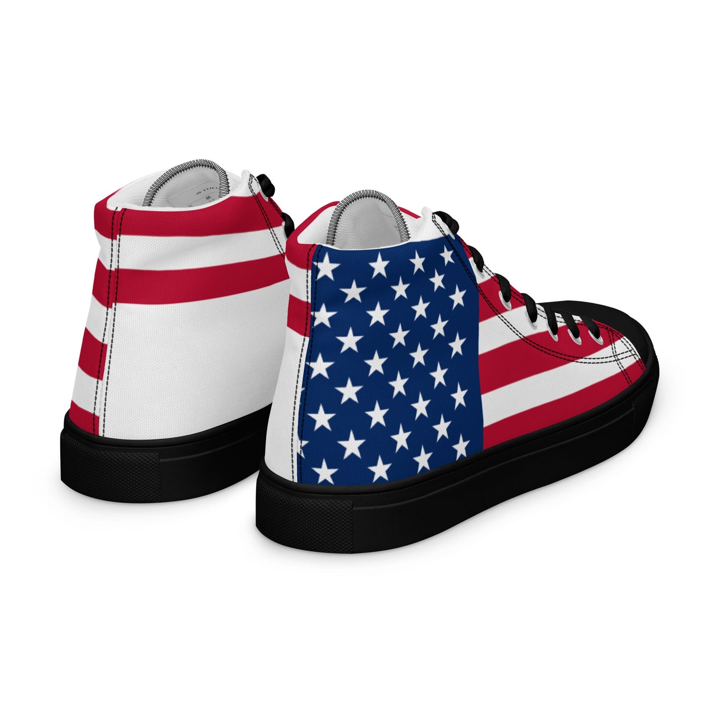 THEUS Men’s high top USA canvas shoes