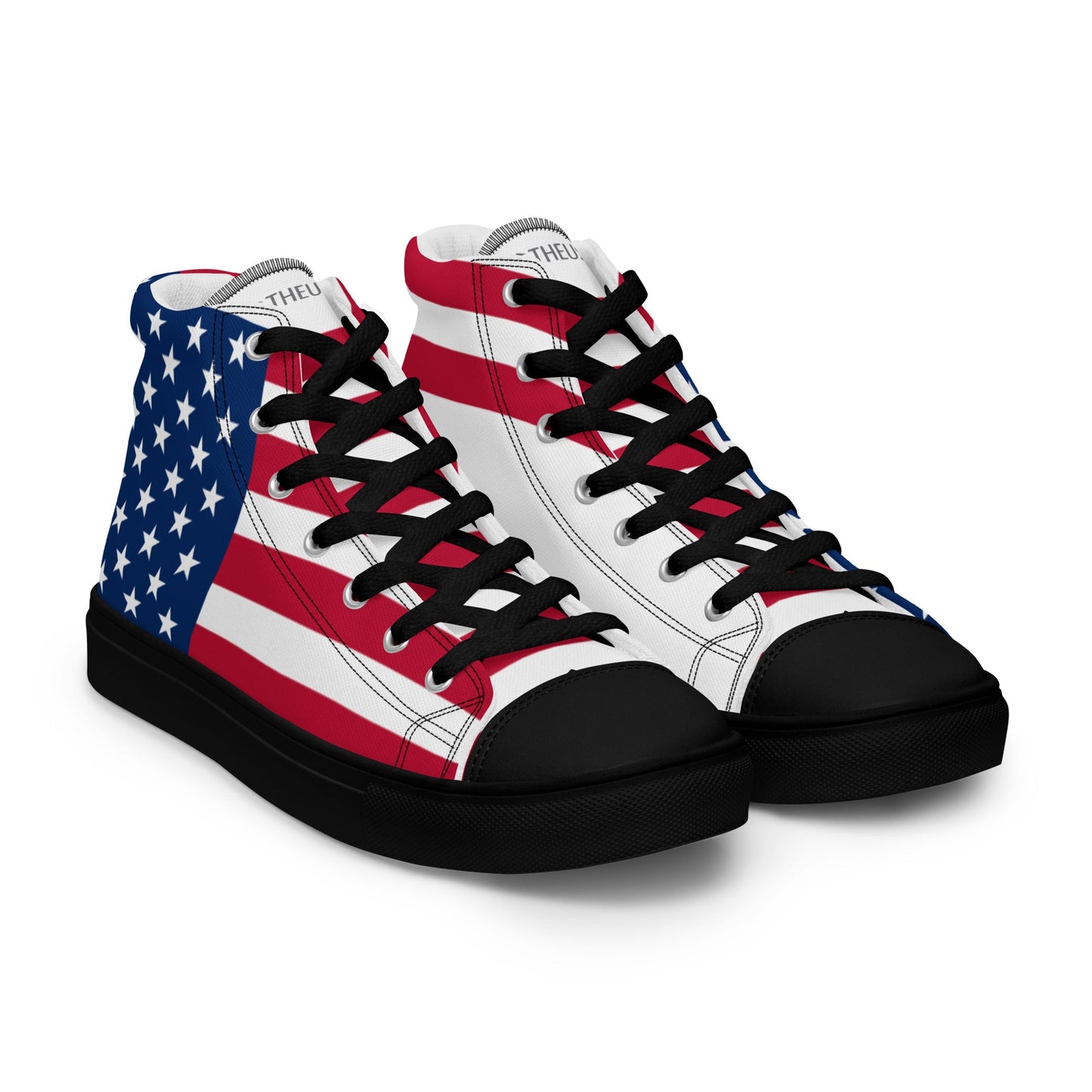 THEUS Men’s high top USA canvas shoes