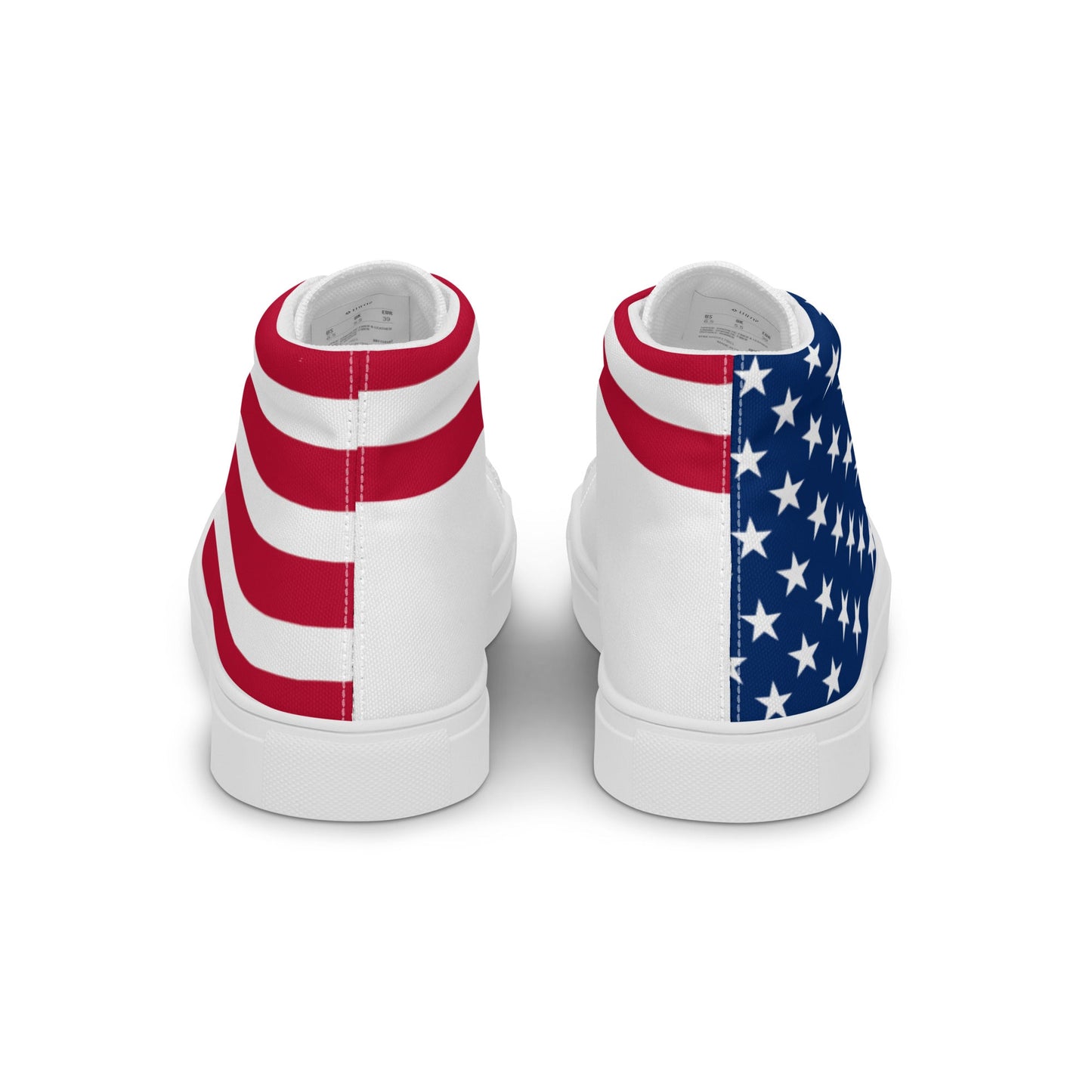 THEUS Men’s high top USA canvas shoes