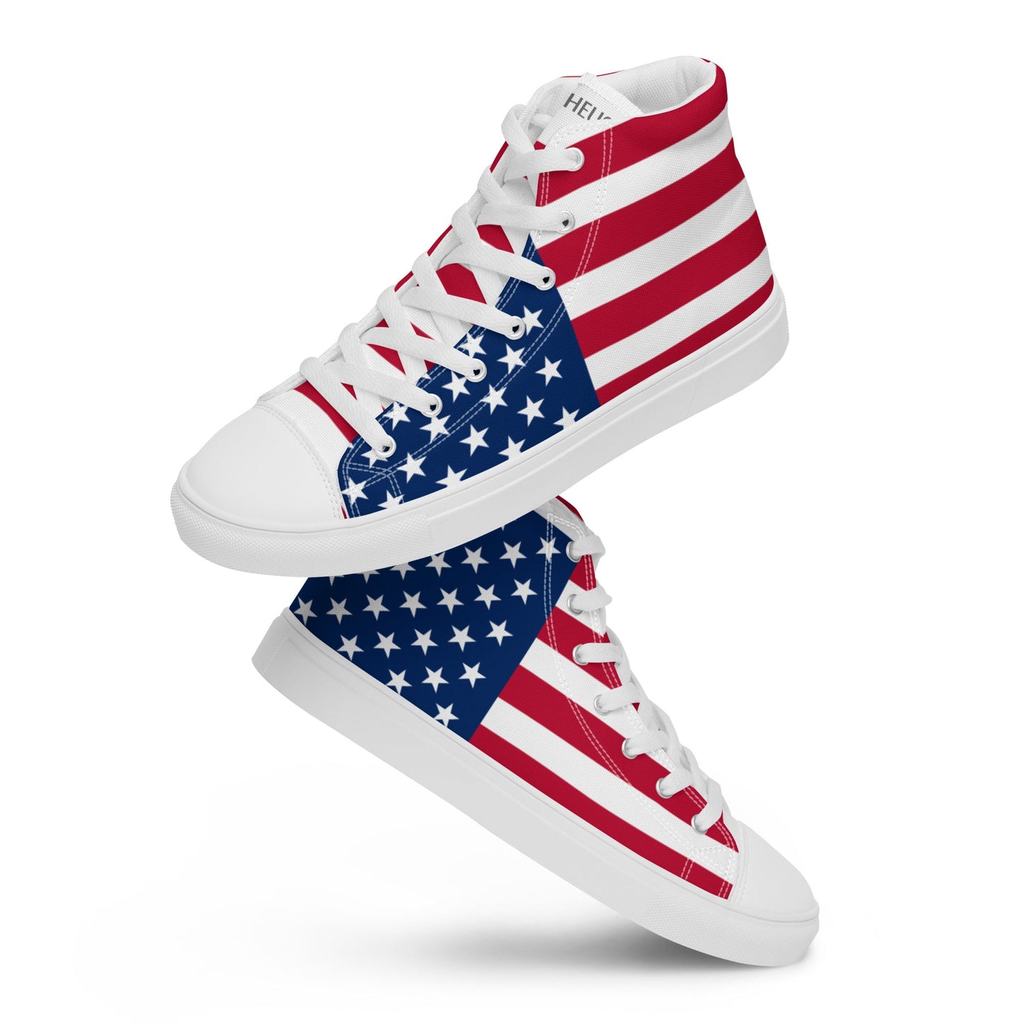 THEUS Men’s high top USA canvas shoes