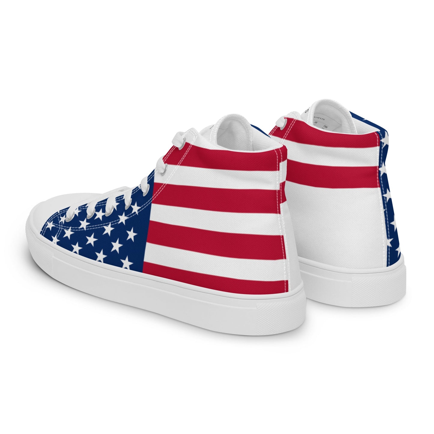 THEUS Men’s high top USA canvas shoes
