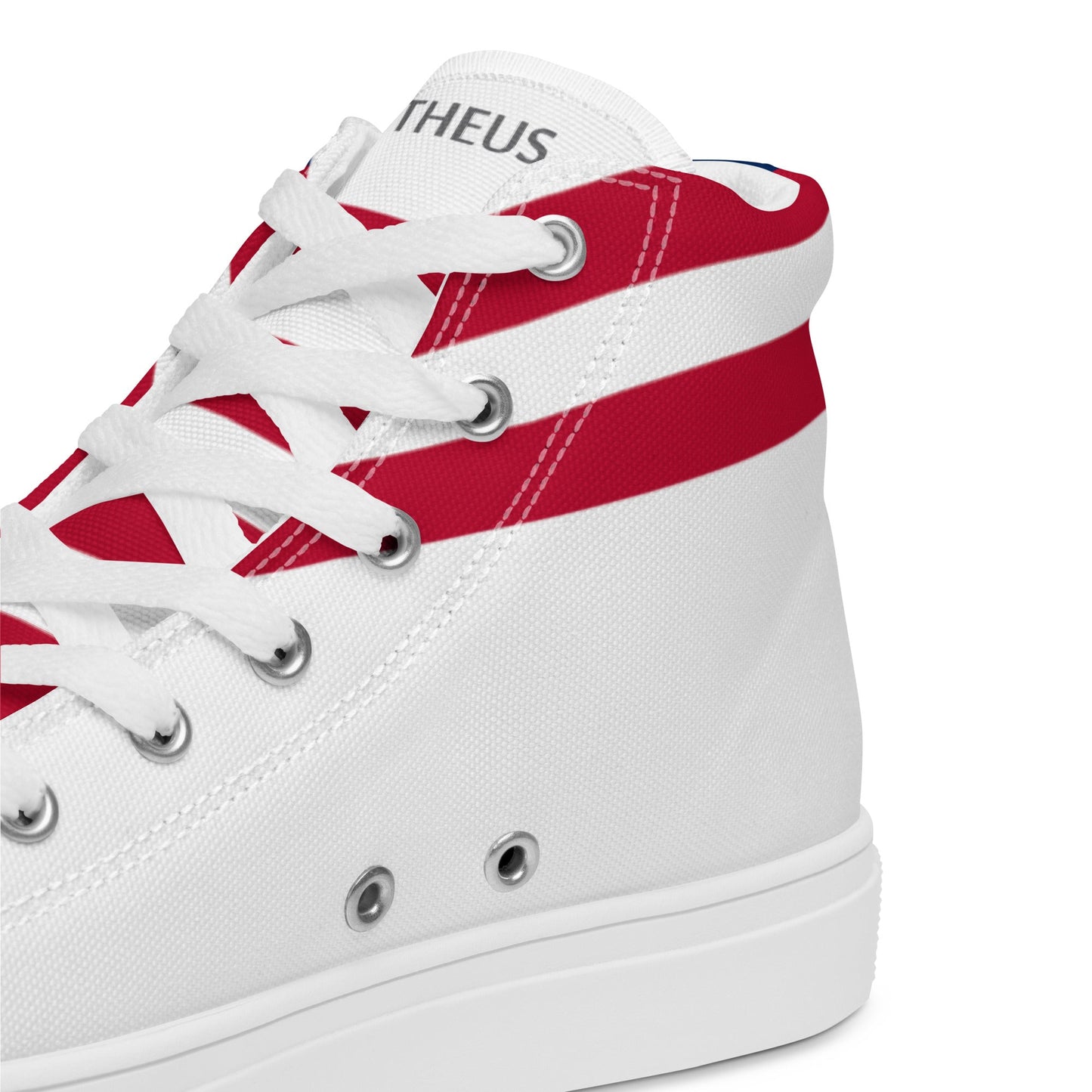 THEUS Men’s high top USA canvas shoes