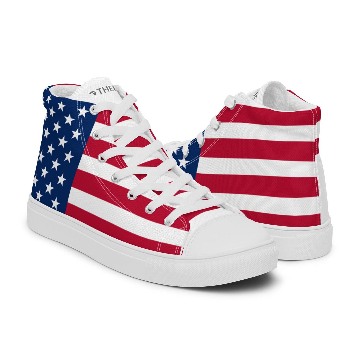 THEUS Men’s high top USA canvas shoes