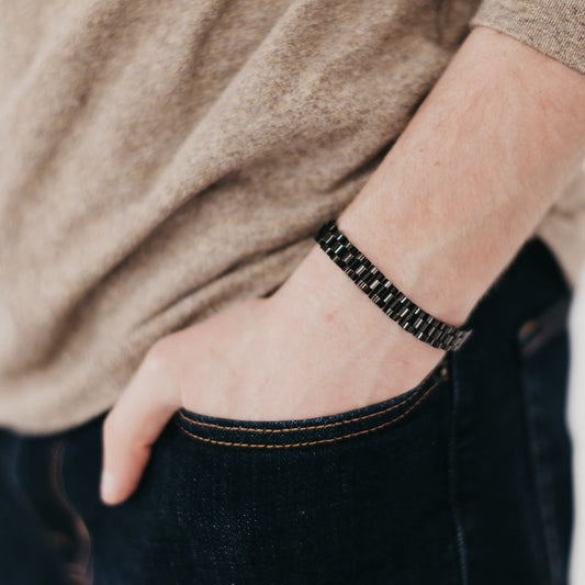 Matteo L'uomo Mens Collection Watch Band Bracelet