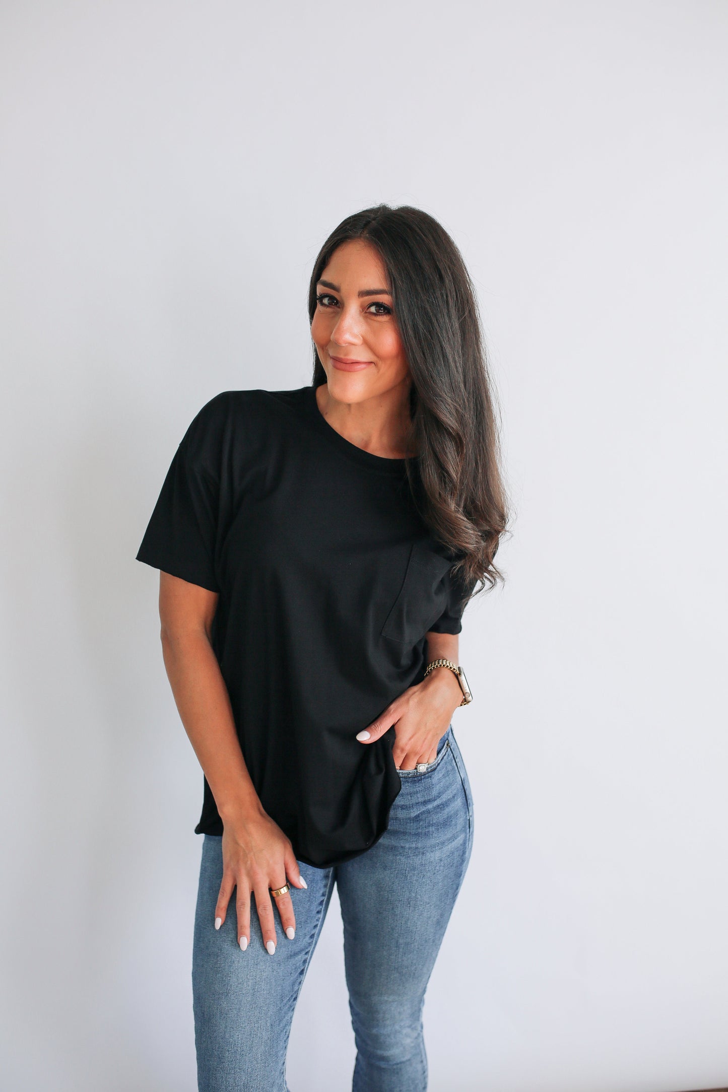 Relaxed Fit Zip Breastfeeding Tee