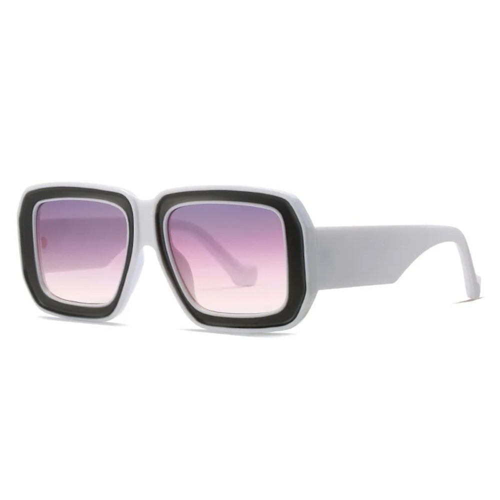 Nicolette Retro Oversized Square Sunglasses