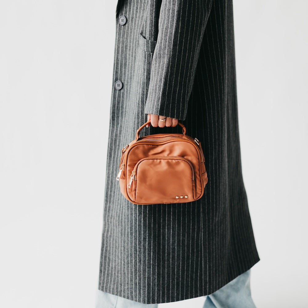 Nisha Nylon Crossbody Bag