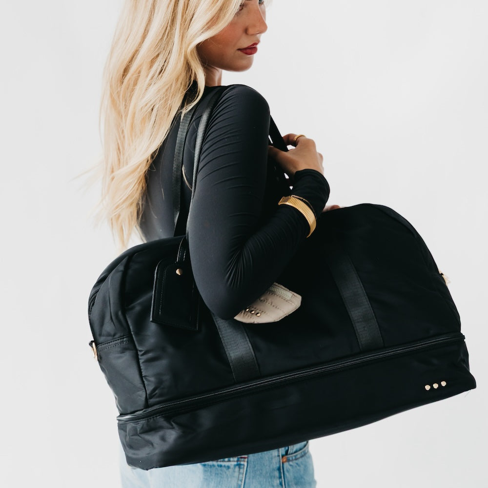 Nissa Nylon Weekender Bag