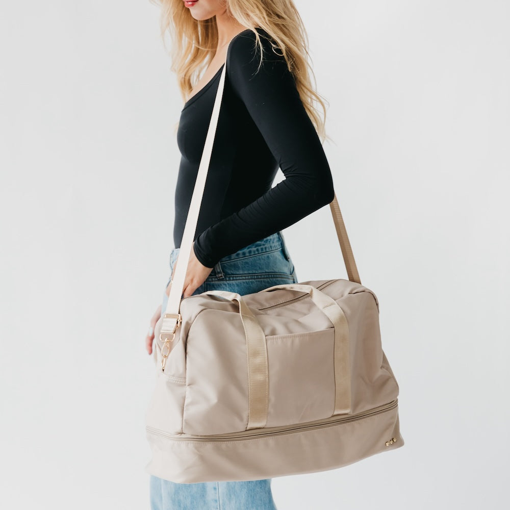 Nissa Nylon Weekender Bag