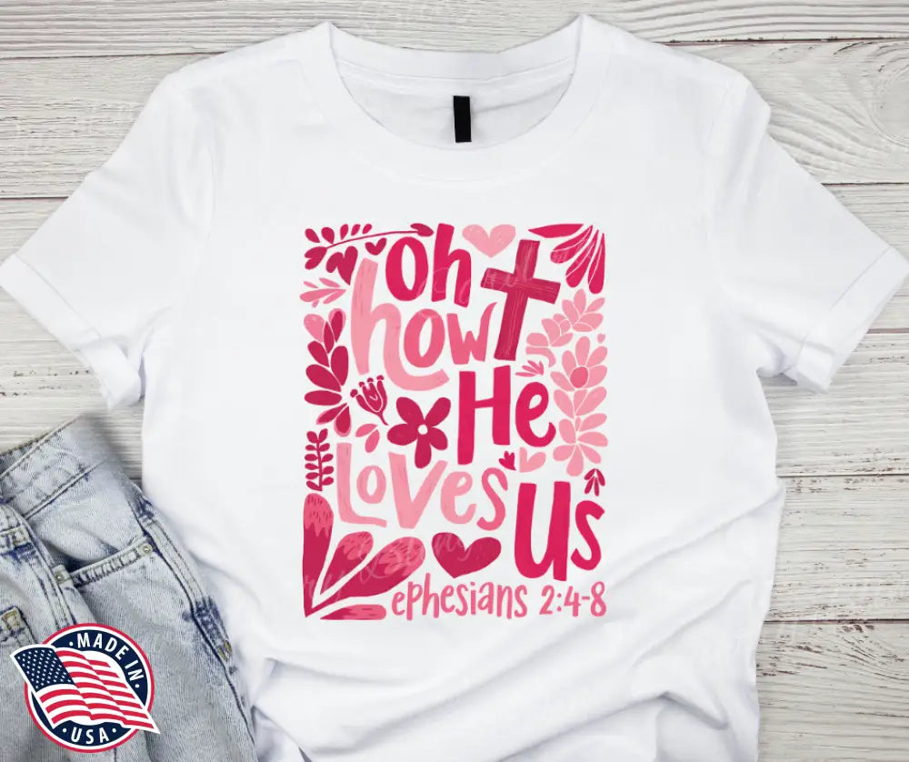 Oh How He Loves Us – Pink