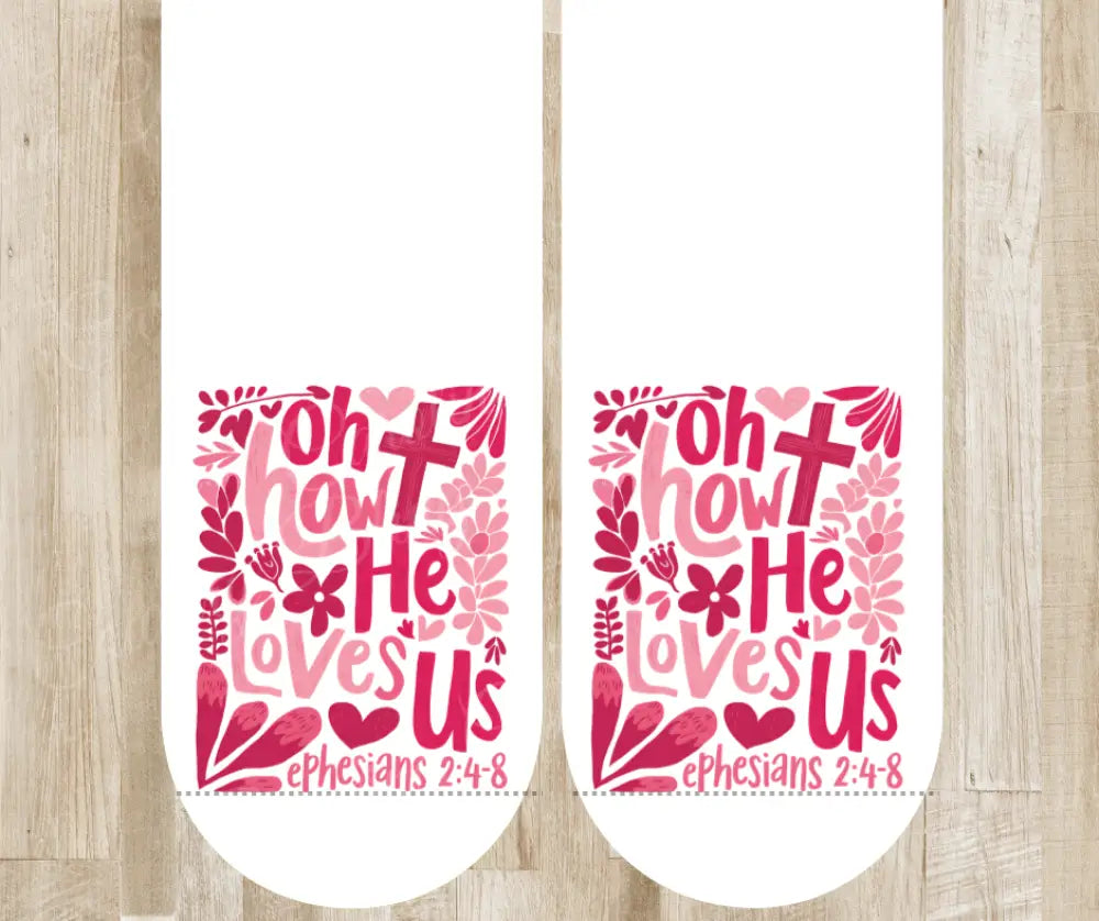 Oh How He Loves Us – Pink