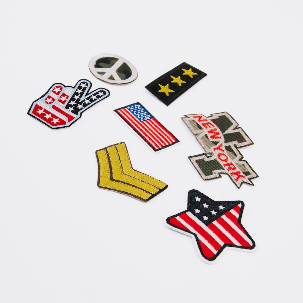Patriotic Iron On Patch Bundle (7 pcs)