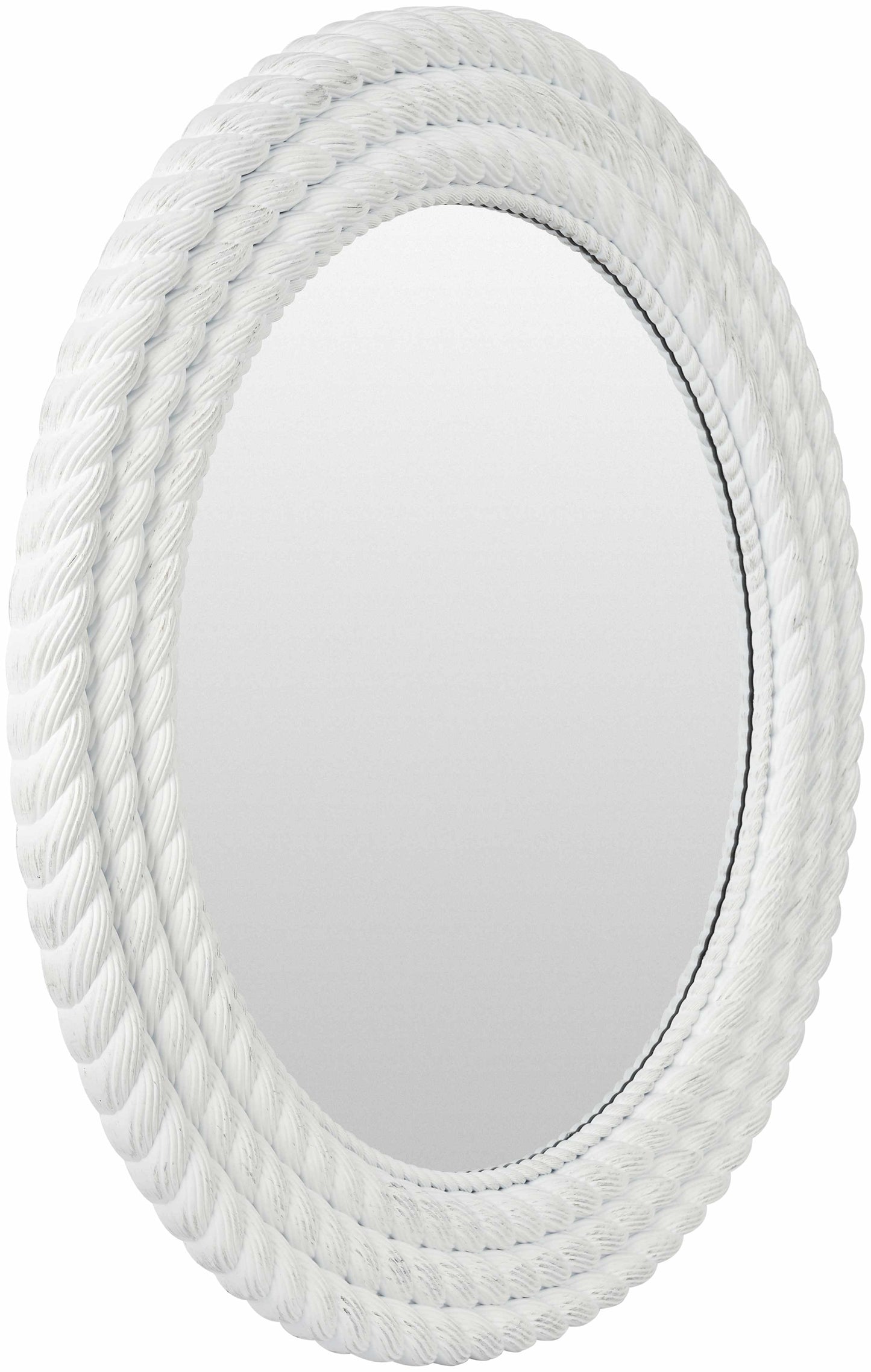 Polverigi Round White Mirror